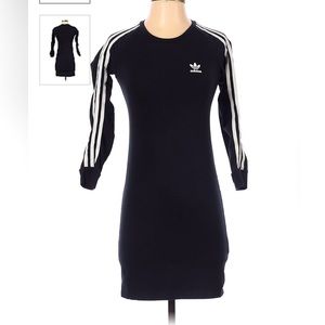 Adidas Black and White Dress